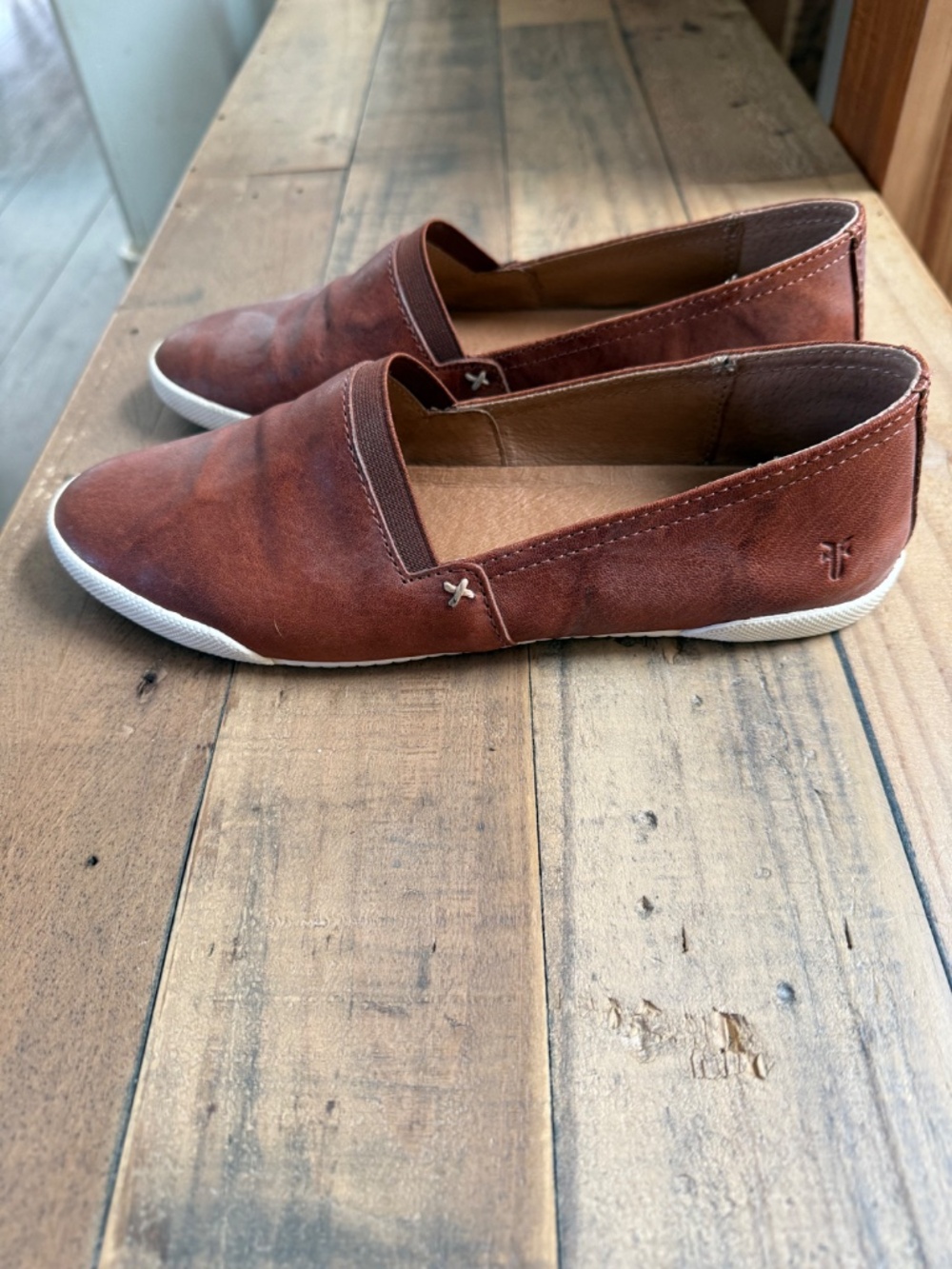 Frye Leather ballet flats